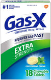 Gas-X® Extra Strength Peppermint Creme Chewable Tablets 18ct.