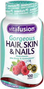 VitaFusion® Gorgeous Hair, Skin & Nails Multivitamin Gummies 100ct.