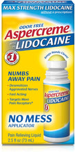 Load image into Gallery viewer, Aspercreme Pain Relieving Creme with No-Mess Applicator and Lidocaine