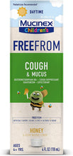 Load image into Gallery viewer, Mucinex® FreeFrom Cough &amp; Mucus Honey &amp; Berry Natural Flavor Liquid 4fl. oz.