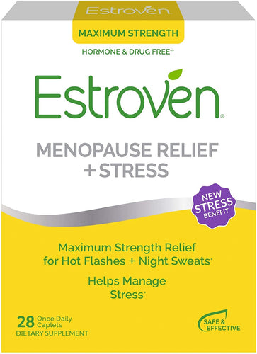 Estroven® Menopause Relief + Stress Caplets 28ct.