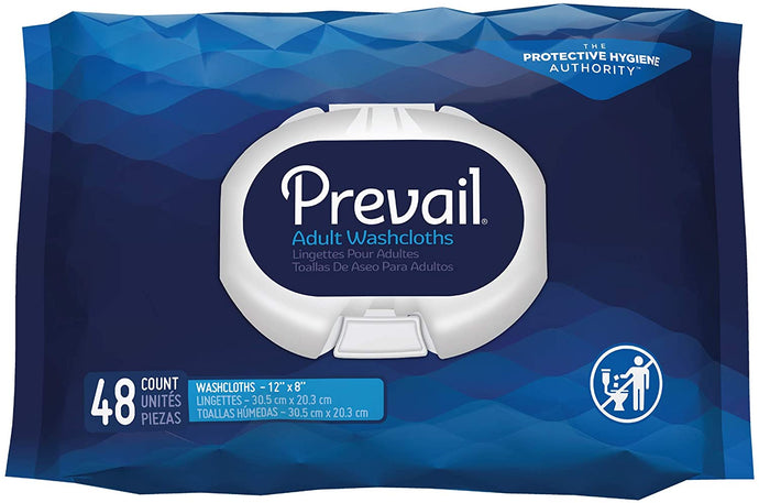 Prevail® Adult Washcloths 48ct.