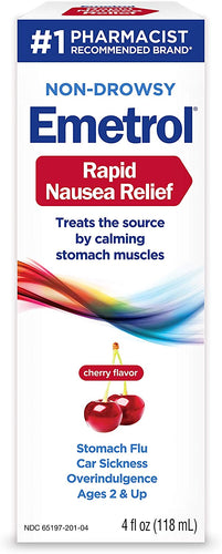 Emetrol® For Nausea & Upset Stomach Cherry Liquid 4fl. oz.