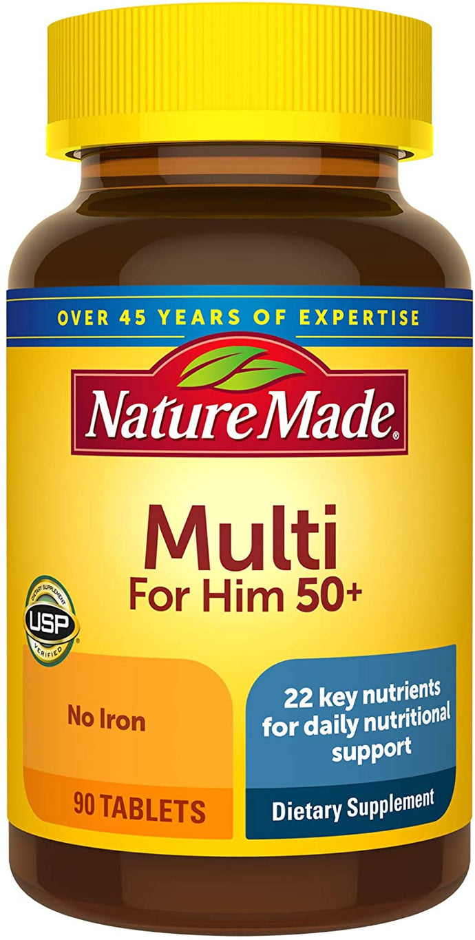 Nature Made® Men's Multi 50+ Tablets 90ct.