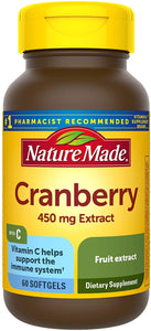 Nature Made® Cranberry Extract 450mg Softgels 60ct.