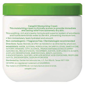 Cetaphil® Moisturizing Cream for Very Dry, Sensitive Skin