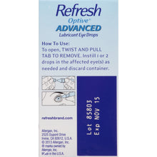 Cargar imagen en el visor de la galería, Refresh® Optive® Advanced Preservative Free Eye Drops