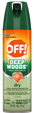 Load image into Gallery viewer, OFF!® Deep Woods® Dry Insect Repellent Spray 4oz.