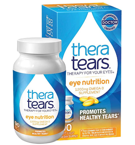 TheraTears® 1200 mg Omega-3 Eye Nutrition Softgels 90ct.
