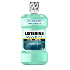 Listerine® Cool Mint® Zero Alcohol Mouthwash 1.0L