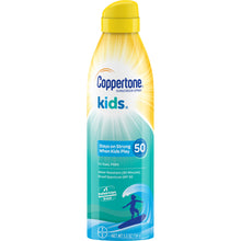 Cargar imagen en el visor de la galería, Coppertone® Kids Sunscreen SPF 50 Spray 6fl. oz.