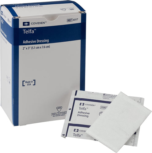 Covidien® Telfa Adhesive Dressing 2 x 3in