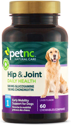 PetNC® Hip & Joint Level 1 Daily Health Chews 60ct.