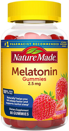 Nature Made® Melatonin 2.5mg Gummies 80ct.