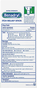 Benadryl® Extra Strength Itch Relief Stick 0.47fl. oz.