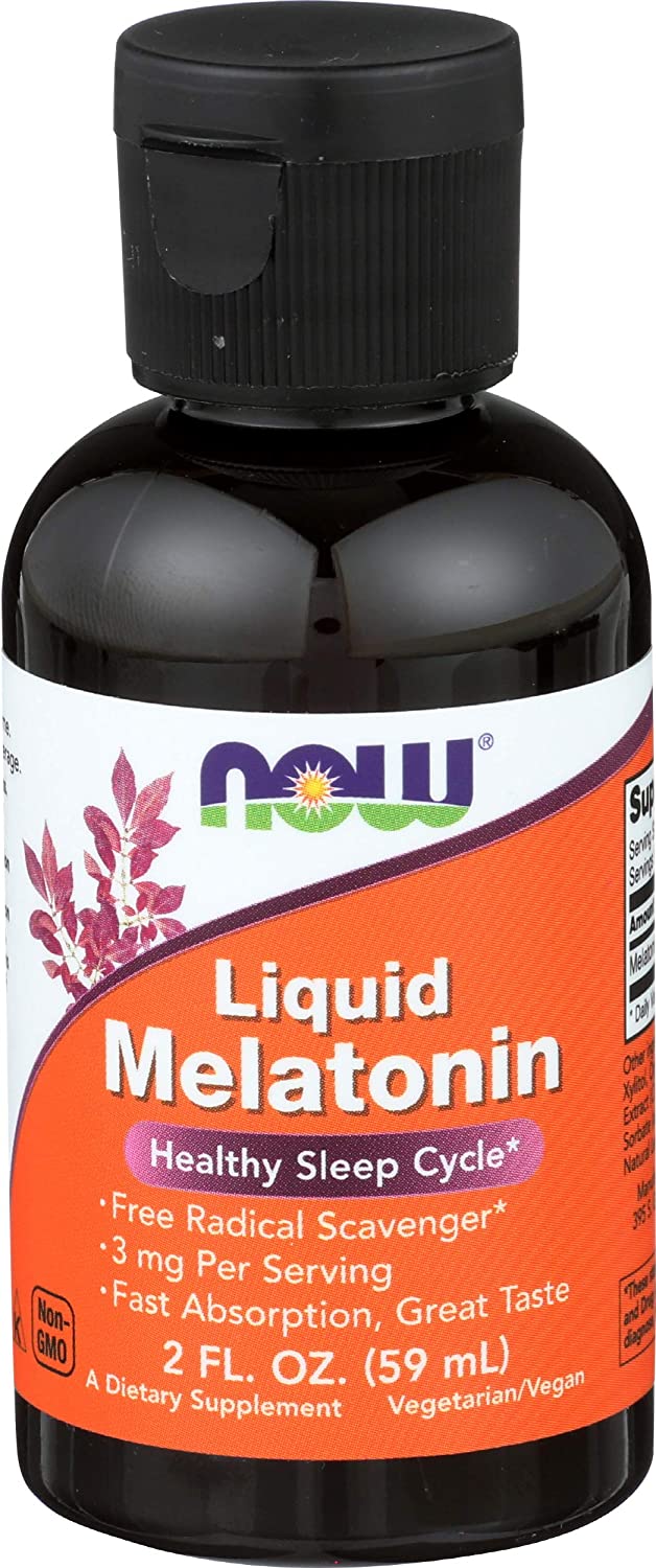 NOW® Liquid Melatonin 2fl. oz.
