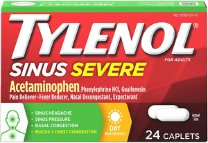 Tylenol® Sinus Severe Daytime Acetaminophen Caplets 24ct.