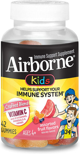 Airborne Immune Support Supplement Kids Gummies 42ct.