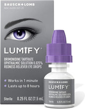 Load image into Gallery viewer, Bausch + Lomb LUMIFY® Eye Drops 2.5ml