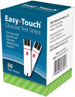 Easy Touch® Glucose Test Strips 50 ct.