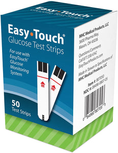 Easy Touch® Glucose Test Strips 50 ct.