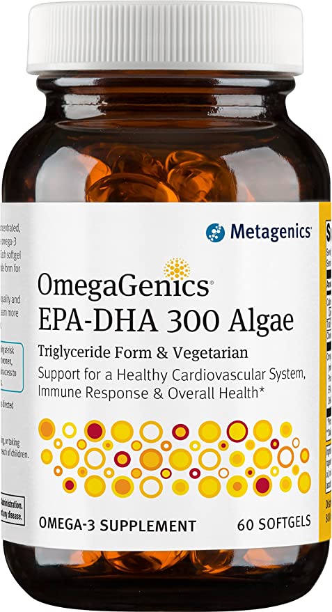 Metagenics® OmegaGenics® EPA-DHA 300 mg Algae Capsules 60ct