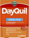 Vicks® DayQuil® Cold & Flu Multi-Symptom Relief Liquicaps 24ct.