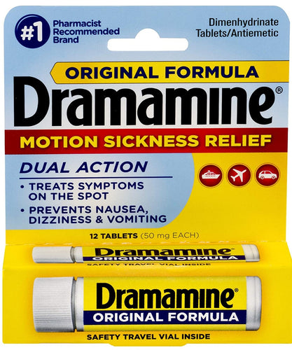 Dramamine® Original Motion Sickness Relief Tablets 12ct.