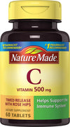 Nature Made® Vitamin C 500mg Time Release Tablets 60ct.