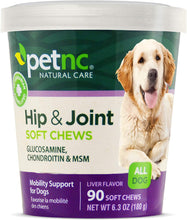 Cargar imagen en el visor de la galería, PetNC® Hip &amp; Joint All Dog Daily Health Chews 90ct.