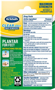 Dr. Scholl's® Clear Away Plantar Wart Remover Pads 24ct.