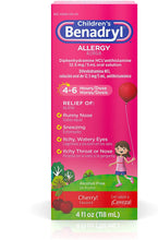 Cargar imagen en el visor de la galería, Children’s BENADRYL® Allergy Liquid