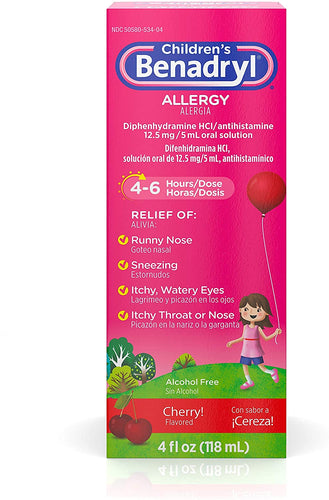 Children’s BENADRYL® Allergy Liquid