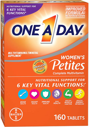 ONE A DAY® Women's Petites Multivitamin Tablets 160ct.