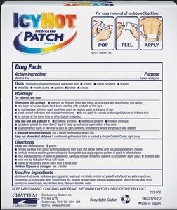 Icy Hot® Adhesive Lidocaine Patches for Large Areas 5ct.