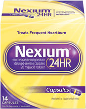 Load image into Gallery viewer, Nexium® 24hr Delayed Release Acid Reducer Capsules 14ct.