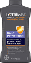 Cargar imagen en el visor de la galería, Lotrimin® AF Daily Prevention Tolnaftate Antifungal Powder 3oz.