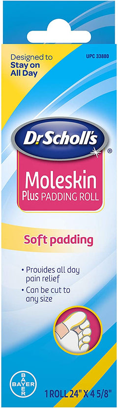 Dr. Scholl's® Moleskin Plus Soft Padding Roll