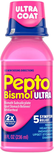 Pepto-Bismol® Ultra Upset Stomach Reliever Liquid 8fl. oz.