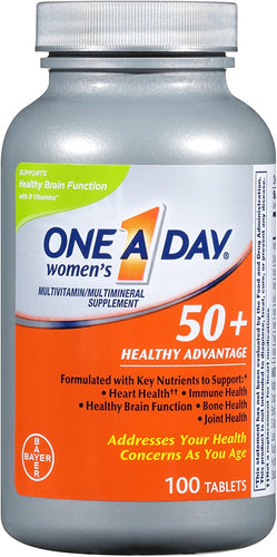 ONE A DAY® Women's Multivitamin 50+ Tablets 100ct.