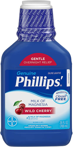 Phillips'® Milk of Magnesia Wild Cherry 26fl. oz.