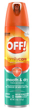 Cargar imagen en el visor de la galería, OFF!® Family Care Insect Repellent Smooth &amp; Dry Spray 4oz.
