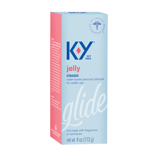 K-Y Jelly Personal Water Based Lubricant 4oz.