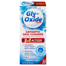 Cargar imagen en el visor de la galería, Gly-Oxide® Antiseptic Oral Cleanser 0.5oz