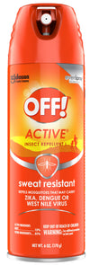 OFF!® Active® Sweat Resistant Insect Repellent Spray 6oz.