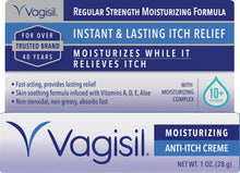 Cargar imagen en el visor de la galería, Vagisil® Regular Strength Moisturizing Anti-Itch Creme 1.0 oz