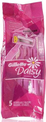 Gillette® Daisy Classic Disposable Razors 5ct.