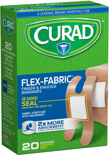 Curad® Flex-Fabric Finger & Knuckle Bandages 20ct.