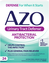 Load image into Gallery viewer, AZO Urinary Tract Defense® Antibacterial Protection Tablets 24ct.
