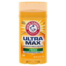 Cargar imagen en el visor de la galería, Arm &amp; Hammer ULTRAMAX Solid Antiperspirant Deodorant, Fresh